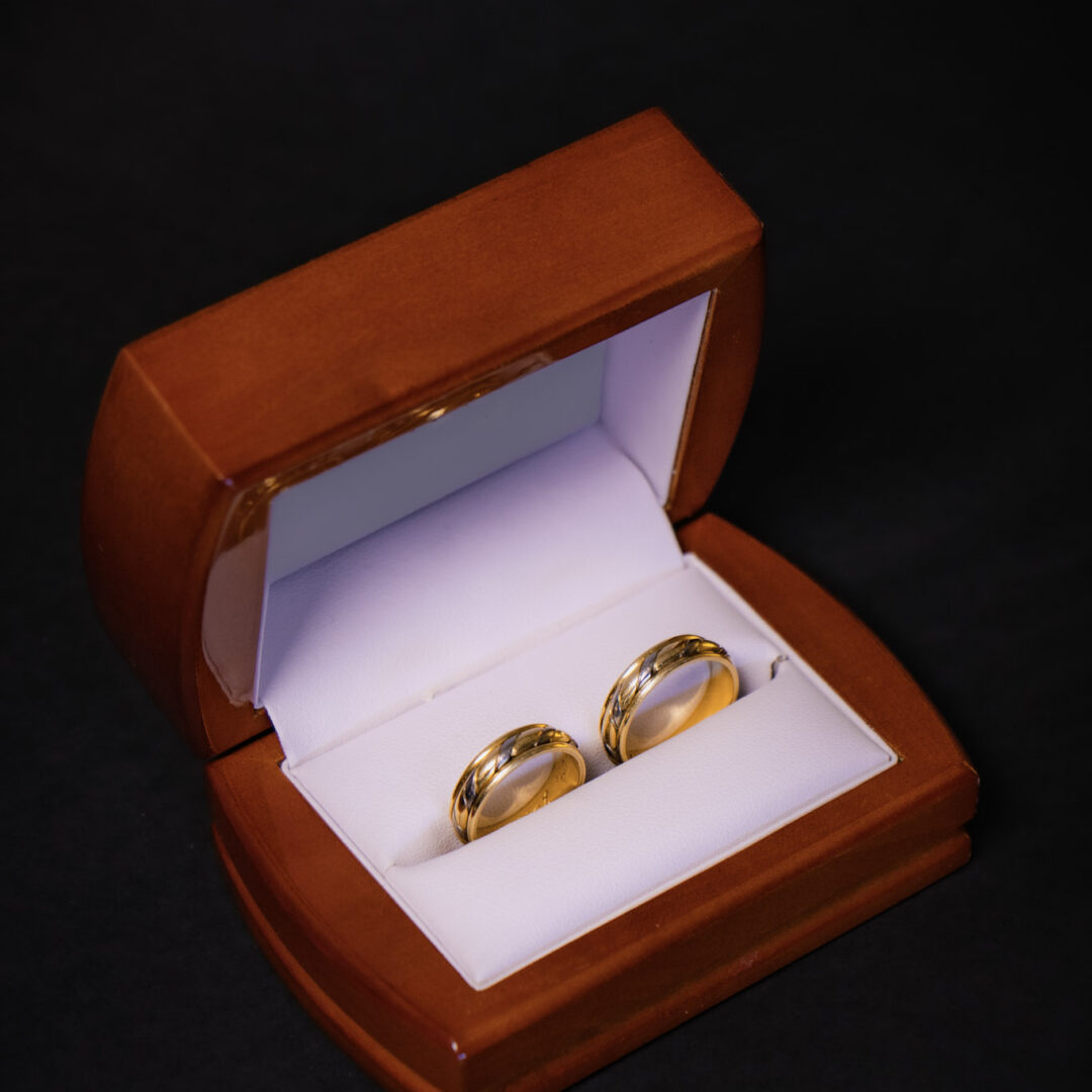 Argollas BIcolor 18K