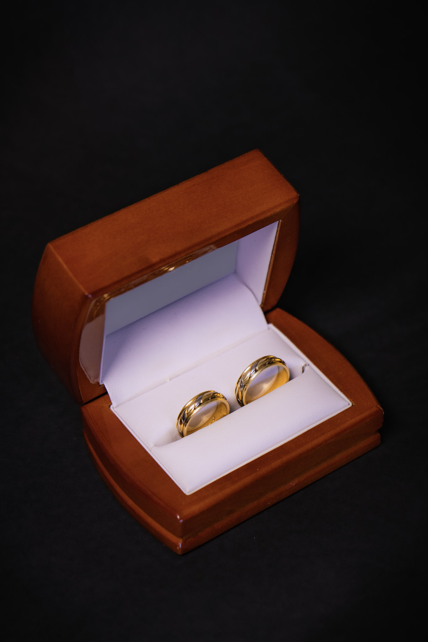 Argollas BIcolor 18K