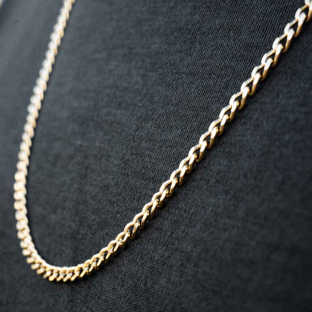 Cadena Grumet – Oro Amarillo 18K